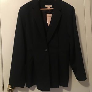 NWT WOOL BLEND TRENCH COAT